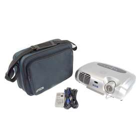 Emp-s1 Epson Powerlite S1 Svga Portable Lcd Projector With Pwr Cord Case Remote