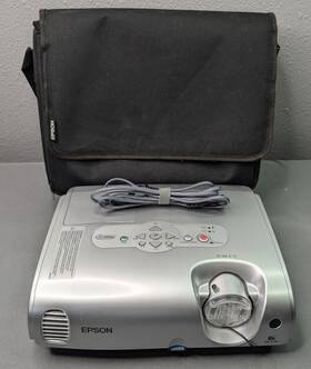 Esp-s3 Epson Projector With Case - 458 Hours Esp-s3 Epson Projector With Case - 458 Hours