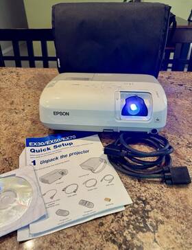 H283a Epson H238a Lcd Projector Model