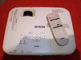 Vs315w Epson H431a Projector 3lcd With Remote Low Lamps Hours
