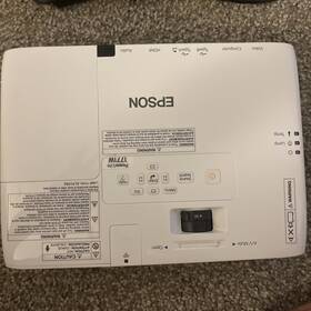 1771w Epson H477a Projector Powerlite Wxga 3lcd Wifi Remote Hdmi Vga