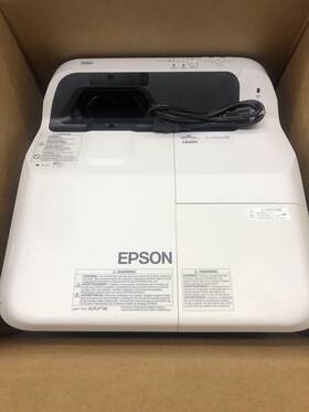 V11h745520n Epson Projector Powerlite 675w 3lcd Under 1000 Hours New Power Cord