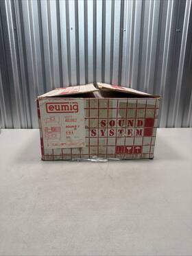 Eumig Sound1 Slide Cassette Projector Red In Original Box With Accessories