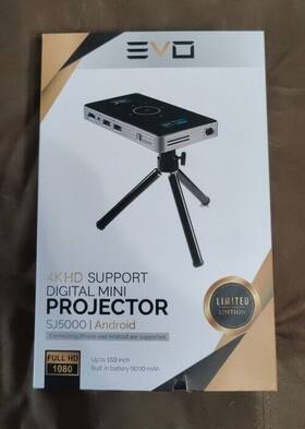 Sj5000 Evo 4k Hd Support Digital Mini Projector
