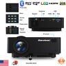 Excelvan E09 Smart Led Projector Wifi Bluetooth Hdmi Home 746121133936