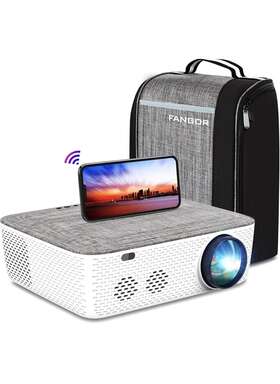 F-701 Fango Fangor Projector Full Hd Model W Carry Bag Bundle White Brand New