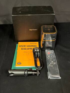 Dd42 Fatork Black Orange Dlp Small Mobile Projector For Home Use