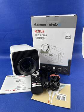 Netflix-gm600 Gaimoo Gm600-ntv Ntv Smart Projector With Officially Tv Apps