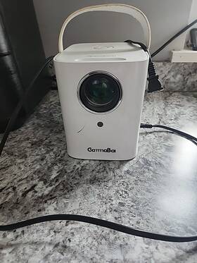 1385833 Gammabai Gamma Bai Compact Projector With Handle Tested