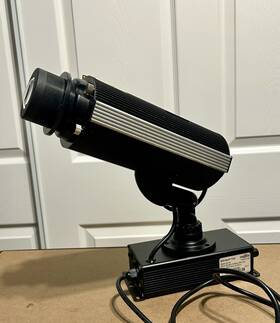 Es-c25 Gobo Source Eco Spot Projector Tested Works