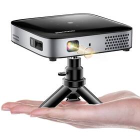 Goodee 955543385760 Wifi Bluetooth Mini Projector - 4k Dlp 1080p Support Pocket Pico Mo