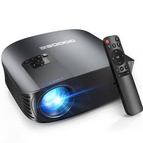 Goodee 955543385838 4k Portable Projector With Wifi 6 And Bluetooth 5.4 - 2026 Upgraded Full Hd V