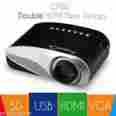 Gp8s Exquizon Portable Lcd Led Projector Home Cinema Theater Av Sd Usb Vga Hdmi