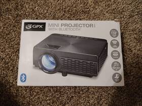 Pj3008 Gpx Mini Projector With Bluetooth Projection