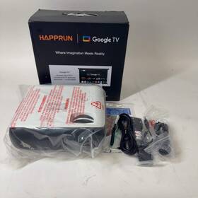 Happrun 739562737825 New 4k Google Tv Smart Projector 510g