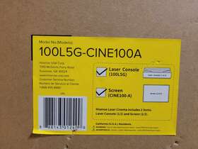 100l5g-cine100a Hisense 4k Uhd Ultra-short Laser Projector 100 Inch Screen
