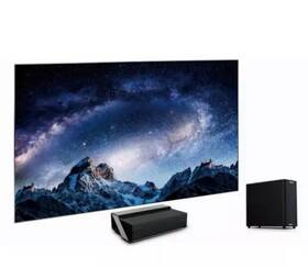 100l8d Hisense 4k Short Throw Smart Laser Projector 3000 Ansi Screen And Sub
