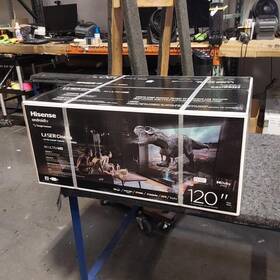 120l5g-cine120a Hisense Projector And 120 Inch Screen