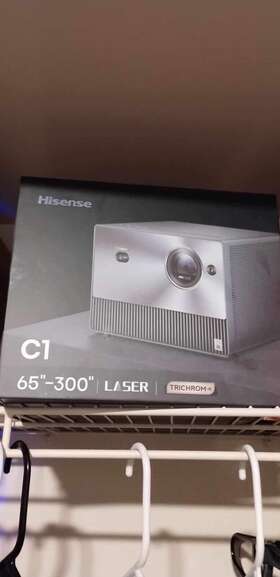 Px1-pro Hisense Trichroma 4k Uhd Laser Projector - Black