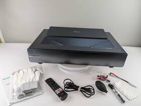 Px1gu Hisense 0100 Px1 Trichroma 4k Uhd Ultra Short Throw Laser Projector - 2000 Lumens