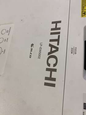 Lp-ew5002 Hitachi Projector Lp-ew5002 Hitachi Projector