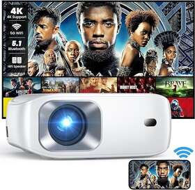 Honpow 445003837896 4k Support Projector With Wifi And Bluetooth Portable Mini Projectors