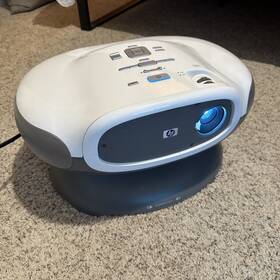 Ep9010 Hp Projector Instant Cinema Dlp Rare With Built In Dvd Player Tested Works