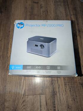 Mp2000 Hp Projector Pro 1080p 1500 Led /650 Ansi Lumens Wireless Connectivity