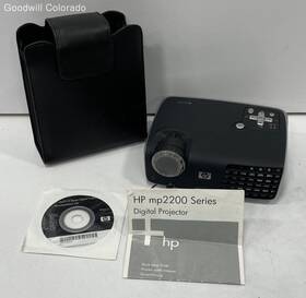 Mp2200 Hp Digital Projector With Manual And Case Mp2200 Hp Digital Projector With Manual And Case
