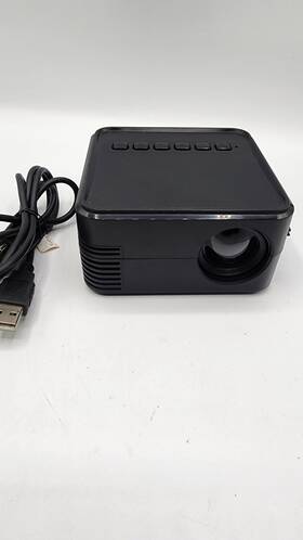 Ijoy Ij10309-dg Mini Projector Portable Home Theater Usb/type-c/3.5mm Black