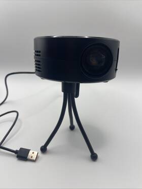 Ij10319-fb Ijoy Mini Projector No Remote Included Usb Plug Cable - Box/manuel/works