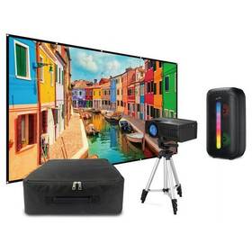 The2023bdl Ilive Pop-up Movie Theater Kit - Screen/projector/tripod/speaker