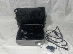 In2106 Infocus Projector With Power Cord Remote And Case
