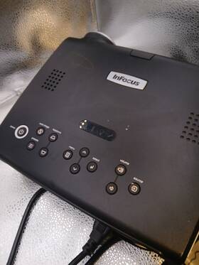 In35wep Infocus Wxga Projector Lamp Hours Unknown Works Tested