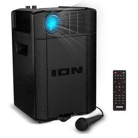 Ipa119b Ion Deluxe Projector-battery Or Ac Power-built-in Speakers