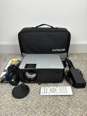 Jk-502 Jankor Wifi Projector 1080p Hd Bluetooth - Tested