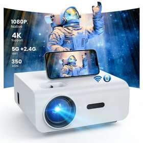 Jqf2 445004060033 Wifi Bluetooth Projector 5g/2.4g 1080p 4k Supported