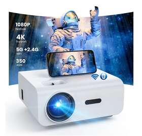 Jqf2 445018857803 Groview 5g/2.4g Wifi Bluetooth Projector 12000 Lux Native 1080p