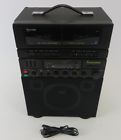 K891 Venturer Double Cassette Karaoke System Good Used K891 Venturer Double Cassette Karaoke System Good Used
