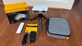 Rodpjs450 Kodak Luma 450 Portable Full Hd Smart Projector - White With Travel Case