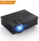 Lc250-us1 Apeman Projector Upgraded Lumens Full Hd Led Mini Portable Video