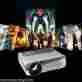 Led-86 Excelvan 2800 Lumens 1280 768 Led Projector Cinema Theater Pc Laptop Av Vga Hdmi Tv White