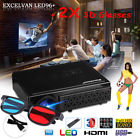 Ps4-tv Led 96 Excelvan Atv Projector Hdmi Theater For Phone 657419694957