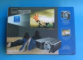 Zc38401 Led Projector-lcd Image System For Dvds Pictures-easy Hook Ups-projects 60 Inch