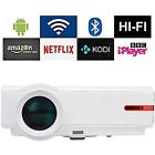 Led808 Gzunelic Smart Android Projector Lumens Wifi Video Sound 766008236796