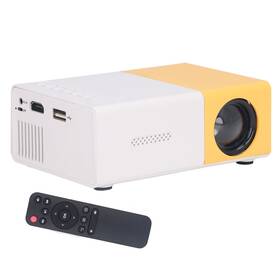 Luqeegkz8hpy160s8428-11 Luqeeg Mini Portable Projector Digital Movie 24-60in Large Screen 1920x