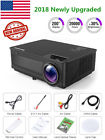 M5 Excelvan Led Projector Full Hd Multimedia Home Theater 657419775496