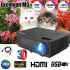 M5 Excelvan Lumens Full Hd Projector Home Theater Led 657419761284