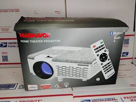 Mp604 Magnavox Home Theater Projector - Used Twice 1080p Led And Bluetooth