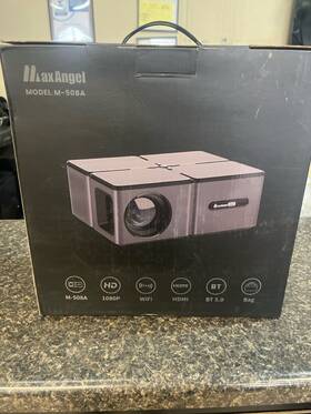 Qui001367 Maxangel M-508a Used 1080p Bluetooth Wifi 4l 680ansai Projector